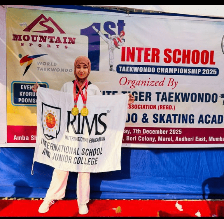 Our taekwondo star Myesha Kuwari strikes again — two more gold medals at the Interschool Championships! 🥇🔥 What an incredible achievement. Congratulations!